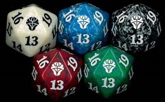 Complete Set of 5 Dominaria United DMU Spindown D20 Dice MTG Magic